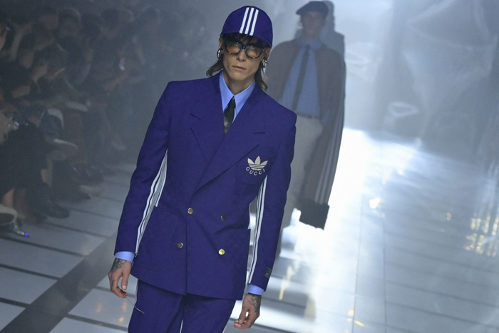 Gucci x Adidas Milano Moda Haftası'nda Ortaya Çıktı