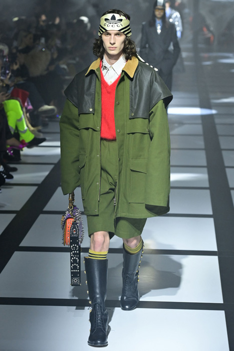 Gucci x Adidas Milano Moda Haftası'nda Ortaya Çıktı