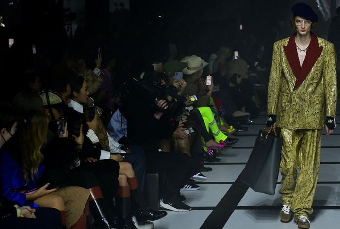 Gucci x Adidas Milano Moda Haftası'nda Ortaya Çıktı