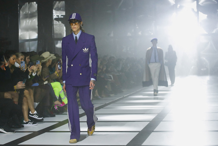 Gucci x Adidas Milano Moda Haftası'nda Ortaya Çıktı