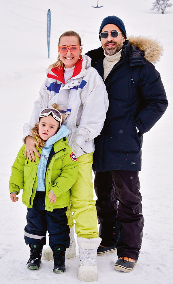 Kartalkaya'nın zirvesinde renkli ve eğlenceli etkinlik