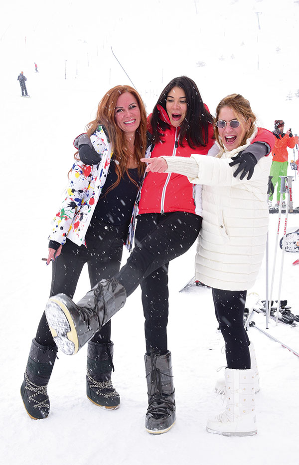 Kartalkaya'nın zirvesinde renkli ve eğlenceli etkinlik