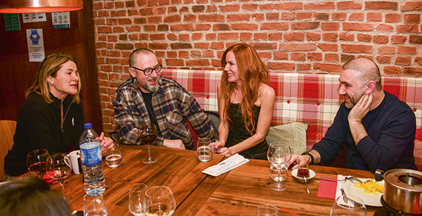 Kartalkaya'nın zirvesinde renkli ve eğlenceli etkinlik