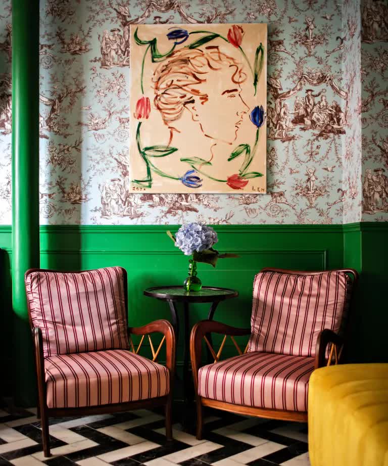 Maksimalist Dekorasyon İlhamı: Hotel Les Deux Gares