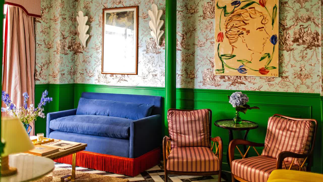 Maksimalist Dekorasyon İlhamı: Hotel Les Deux Gares