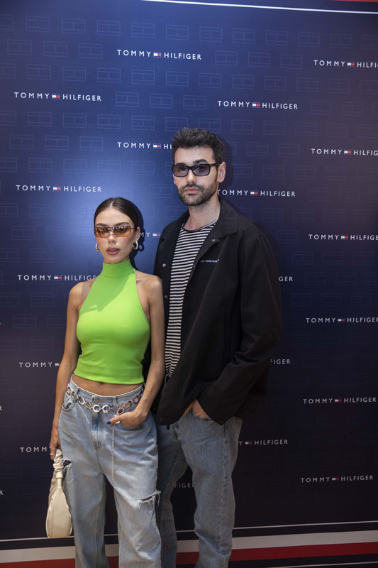 Tommy Hilfiger konsept mağazasının açılış partisinde buluştular