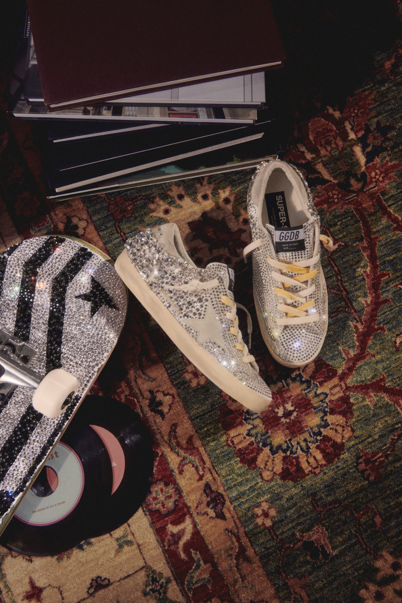Golden Goose Ve Swarovski Bir Arada