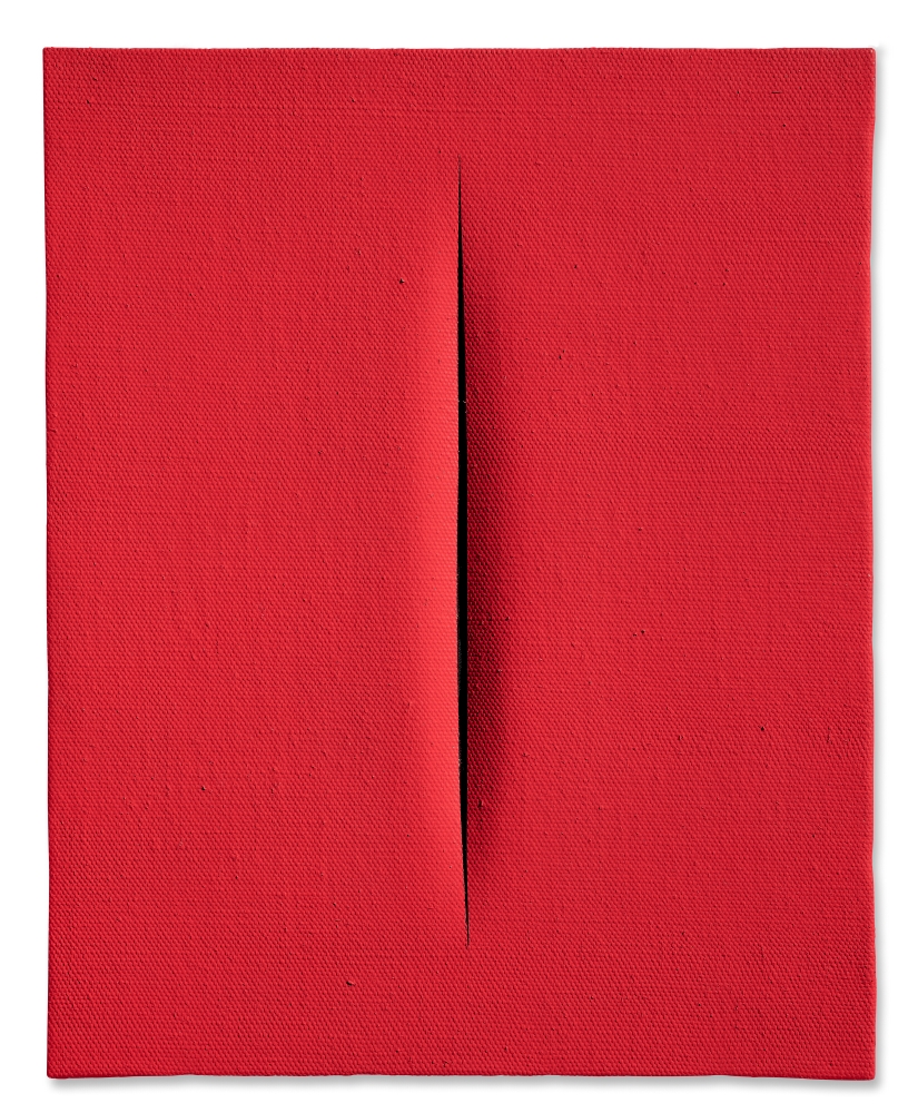 Lucio Fontana Concetto spaziale, Attesa, 1964 Collezione privata © Fondazione Lucio Fontana, Milano, by Siae, 2023