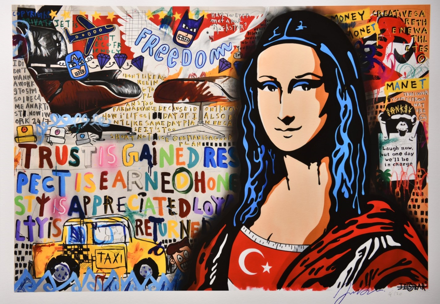 Dünyaca Ünlü Fransız Pop Art Sanatçısı Jisbar, Kalyon Kültür'de