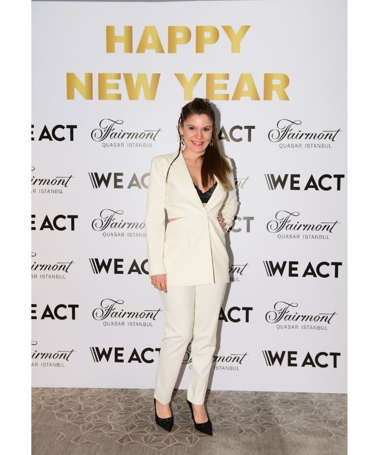 “We Act” ve “Fairmont Quasar İstanbul”dan Yeni Yıl Kutlaması