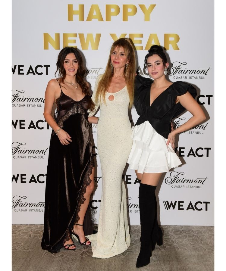 “We Act” ve “Fairmont Quasar İstanbul”dan Yeni Yıl Kutlaması