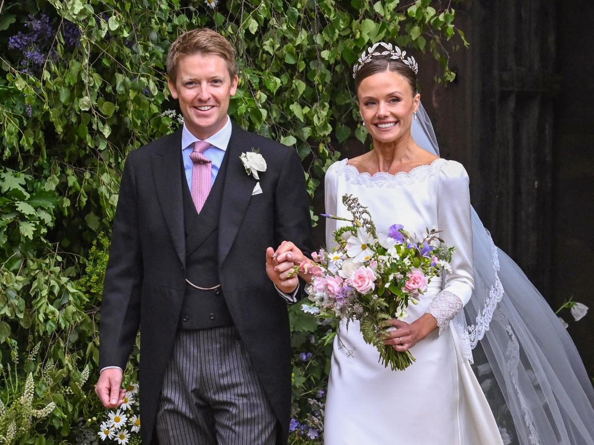 Hugh Grosvenor ile Olivia Henson Evlendi