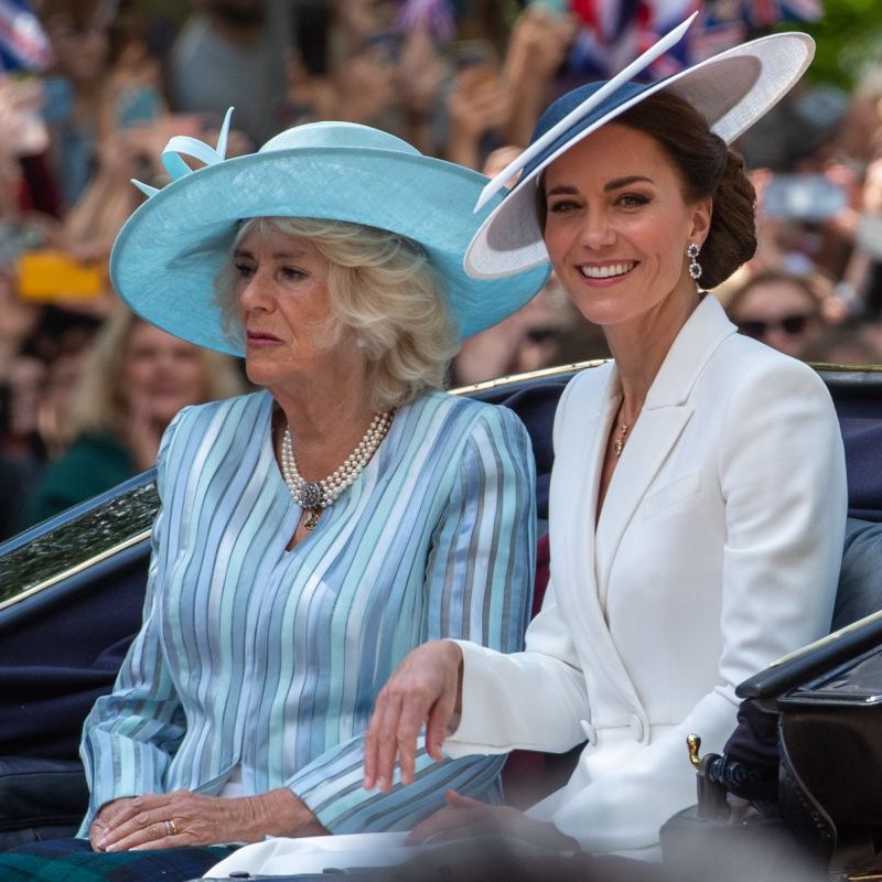 Geçmişten Bugüne Trooping The Colour Seremonisinde Kate Middleton Stili