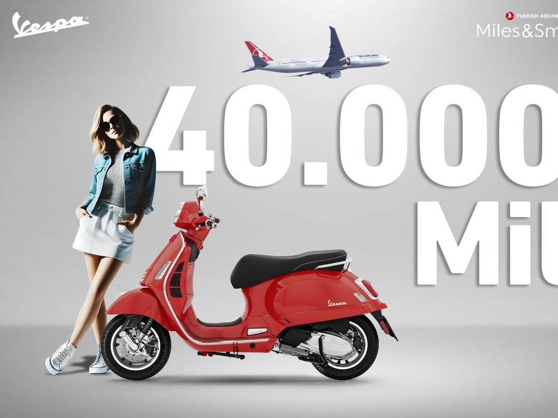 Vespa Miles&Smiles İş Birliği