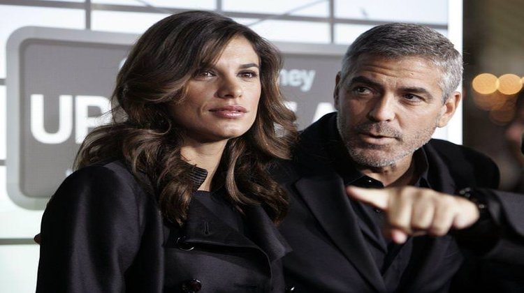 Elisabetta Canalis ve George Clooney  