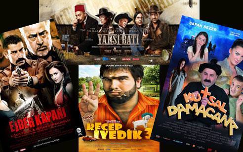 Türk filmleri gişede yoğun ilgi görüyor...
