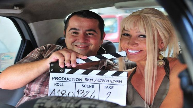 Ata Demirer "Eyvah eyvah" filminin çekimleri