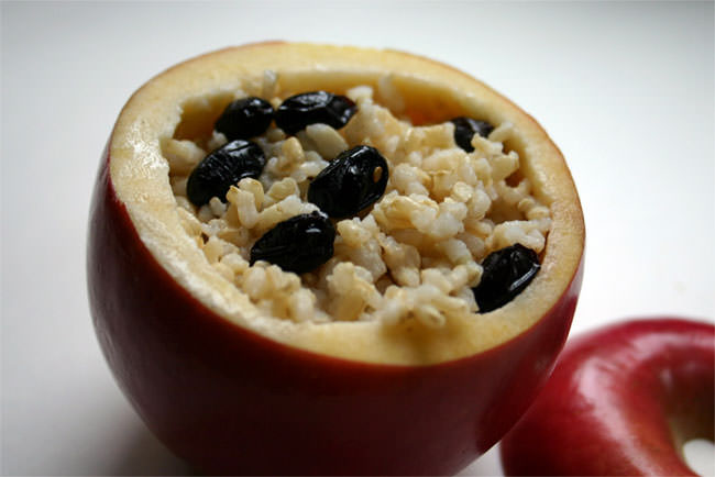 Zeytinyağlı elma dolması