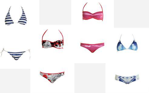 Su simyasına teslim; plaj şıklığı