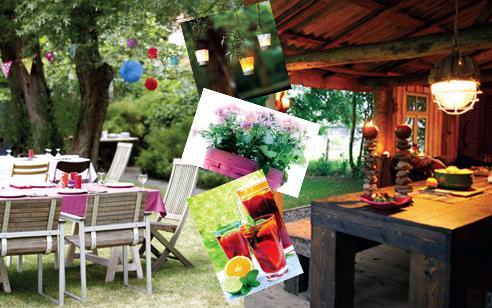 Adım adım açık hava partisi dekorasyonu