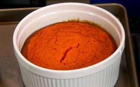 Havuçlu Fevziye suflesi.