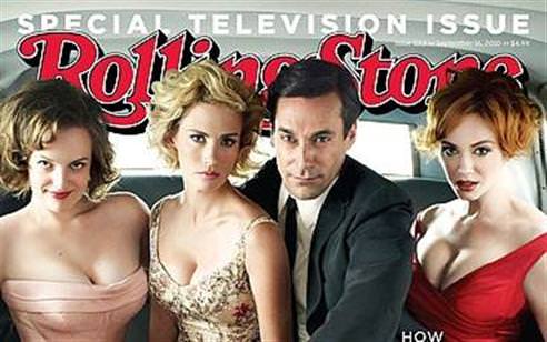 Rolling Stone Mad Men'in setine girdi!