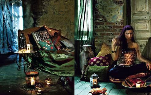 Dekorasyonda Doğu'nun gizemi