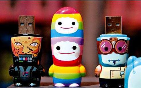 Özel tasarım flaş diskler hayran bırakıyor