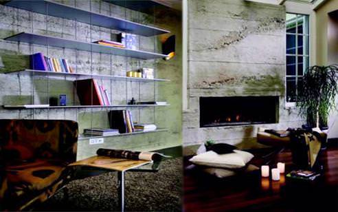 Dekorasyonda beton modası