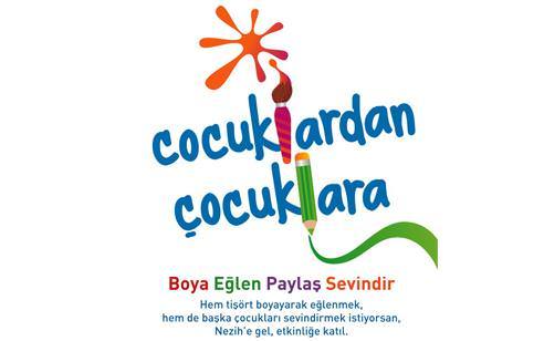 Çocuklardan çocuklara boyuyoruz!