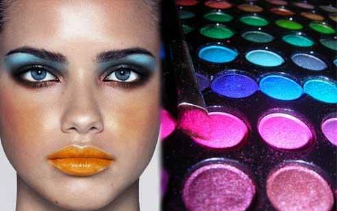 Saç ve göz rengine göre makyaj uygulamaları