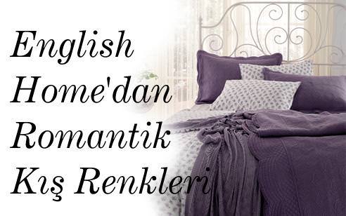 English Home'dan romantik kış renkleri