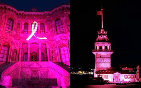 Pera Palace Hotel, pembeye boyandı!