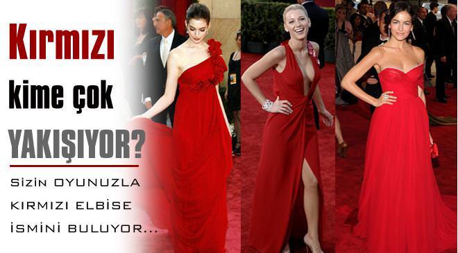 Kime kırmızı çok yakışıyor?