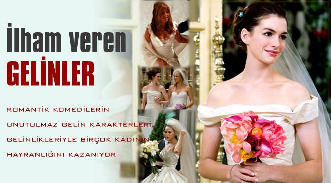 İlham veren gelinler, hayranlık uyandıran gelinlikler