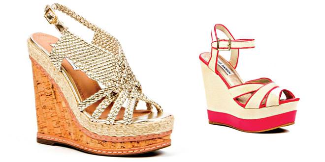 Steve Madden&#039;den çarpıcı dolgu topuklar!