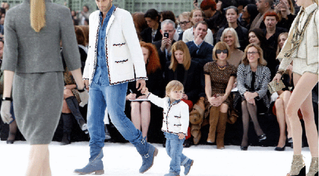 Podyumun en sevimli mankeni!