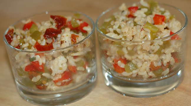 Fırında Sebzeli Pilav