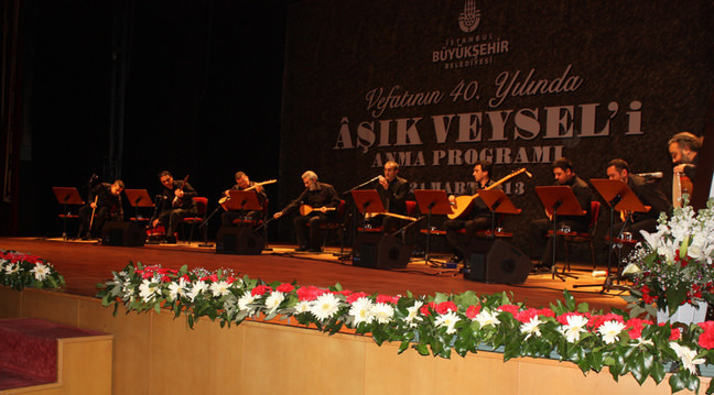 Aşık Veysel, ölümünün 40'ıncı yılında anıldı