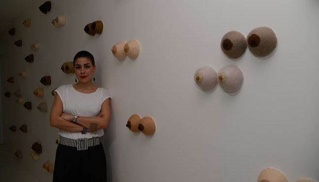 Leyla Emadi’nin “Girift”i, Merhart Galeri’de