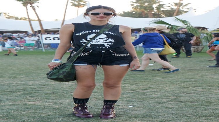 Rock'n Coke'a özel festival stilleri