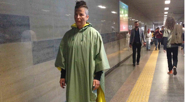 Soma için 'hayalet madenci' performansı