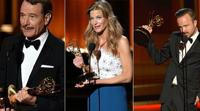 Emmy Ödül Töreni'nde 'Breaking Bad' zaferi