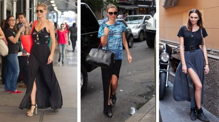 Sezonun modası uzun etekler