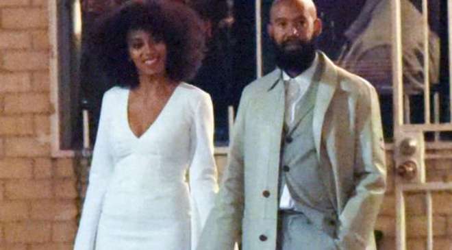 Beyonce'nin kardeşi Solange evlendi