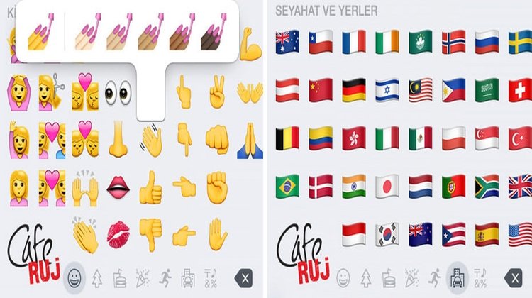 Iphone'lara yeni emojiler geldi