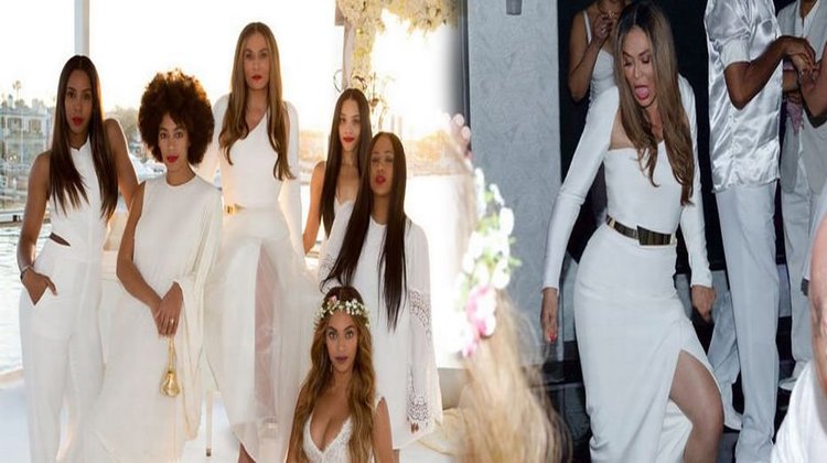 Beyonce annesinin düğününden fotoğrafları paylaştı