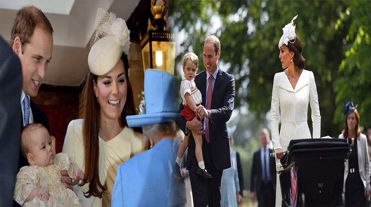 Prenses Charlotte vaftiz oldu