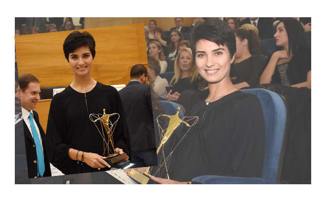 Tuba Büyüküstün`e Vatikan`dan En İyi Kadın Oyuncu Ödülü