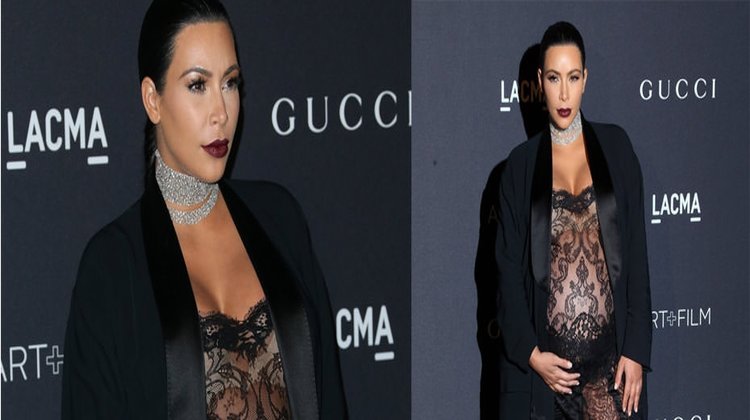 Seksi hamile Kim Kardashian